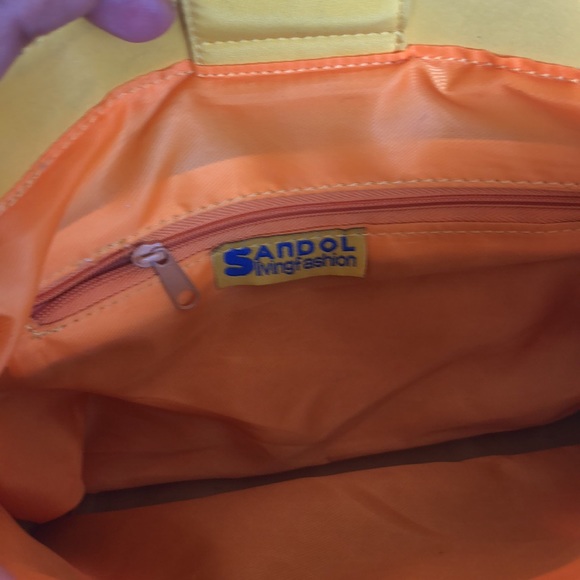 Sandol Georgia Tech collegiate purse Handbag embroidered-tore bag - Picture 5 of 12